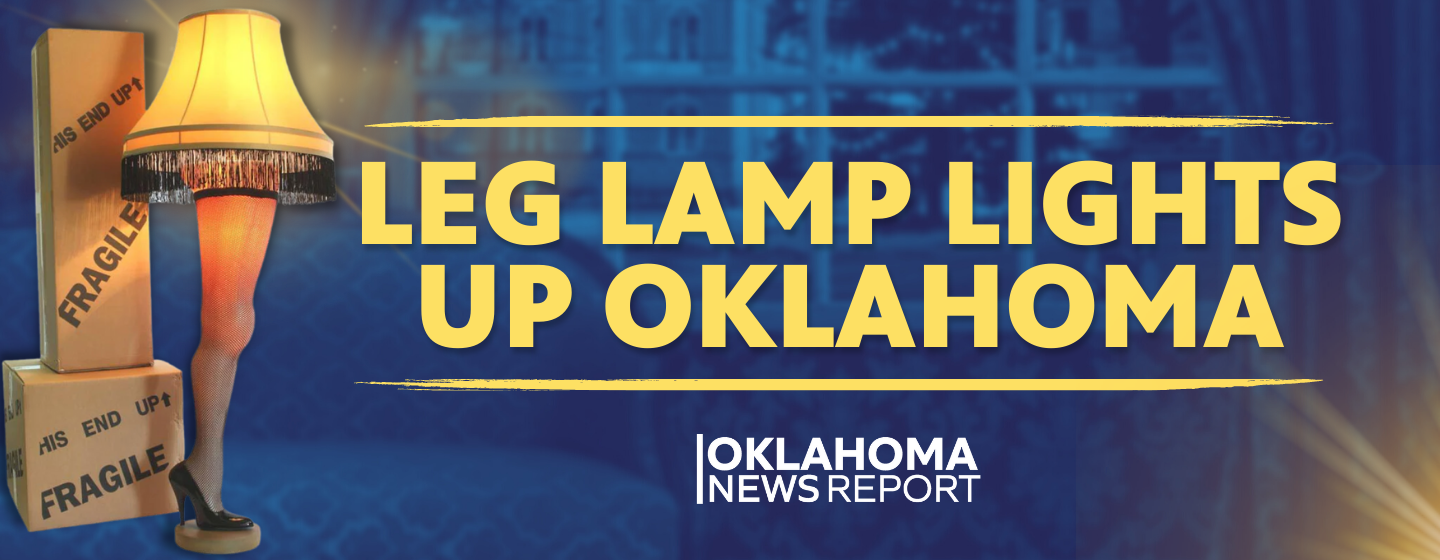 Leg Lamp Lights Up Oklahoma