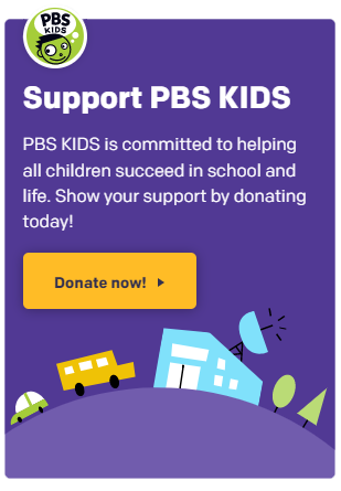 Support PBS Kids
