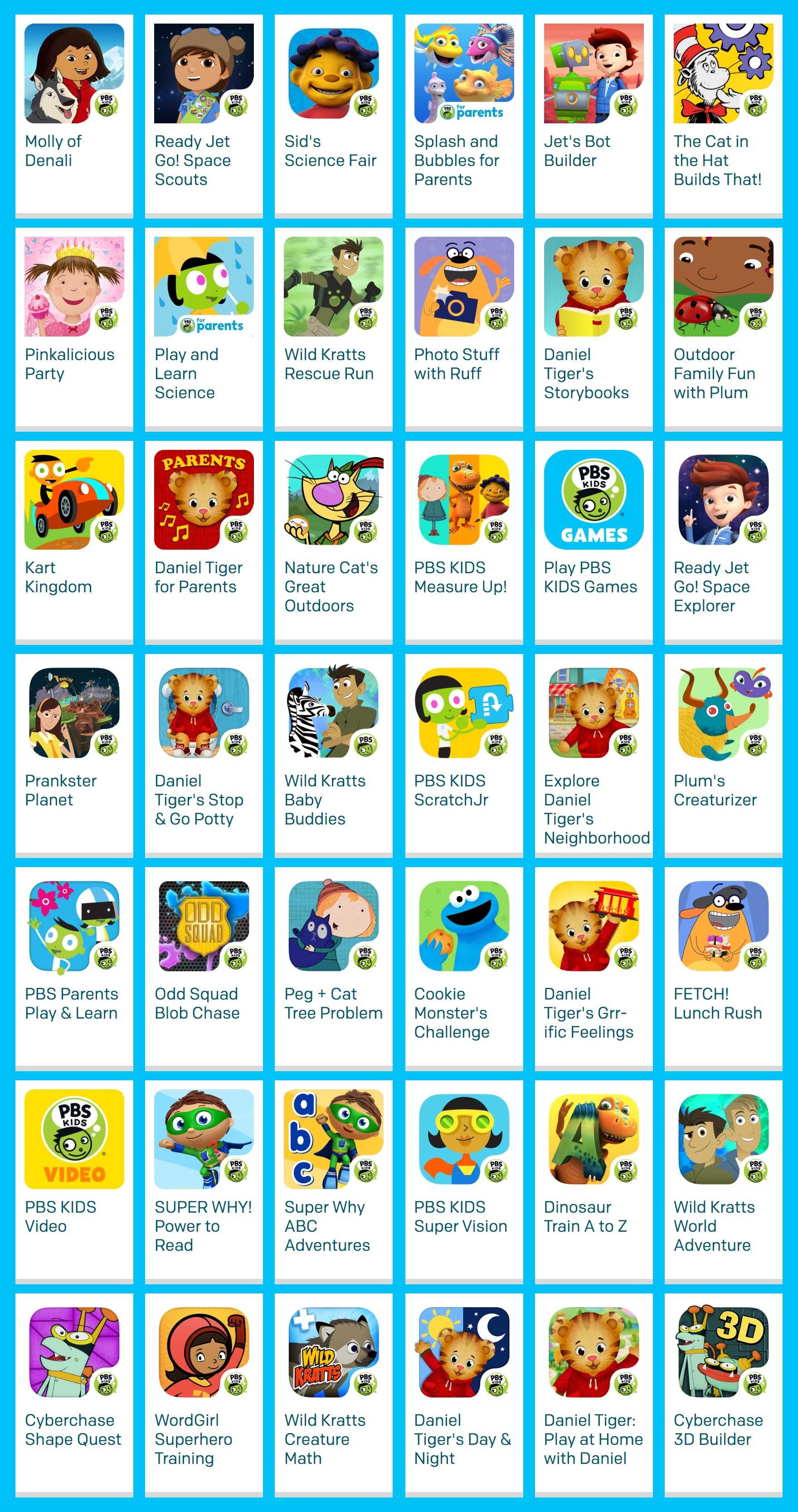 Play PBS KIDS Games Mobile Downloads