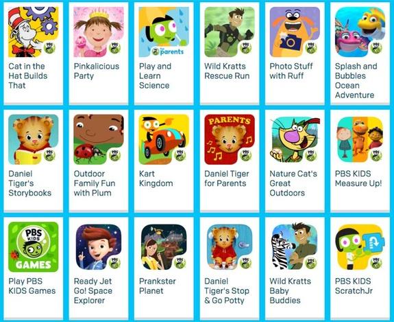 Educational Video and Game Apps from PBS KIDS!