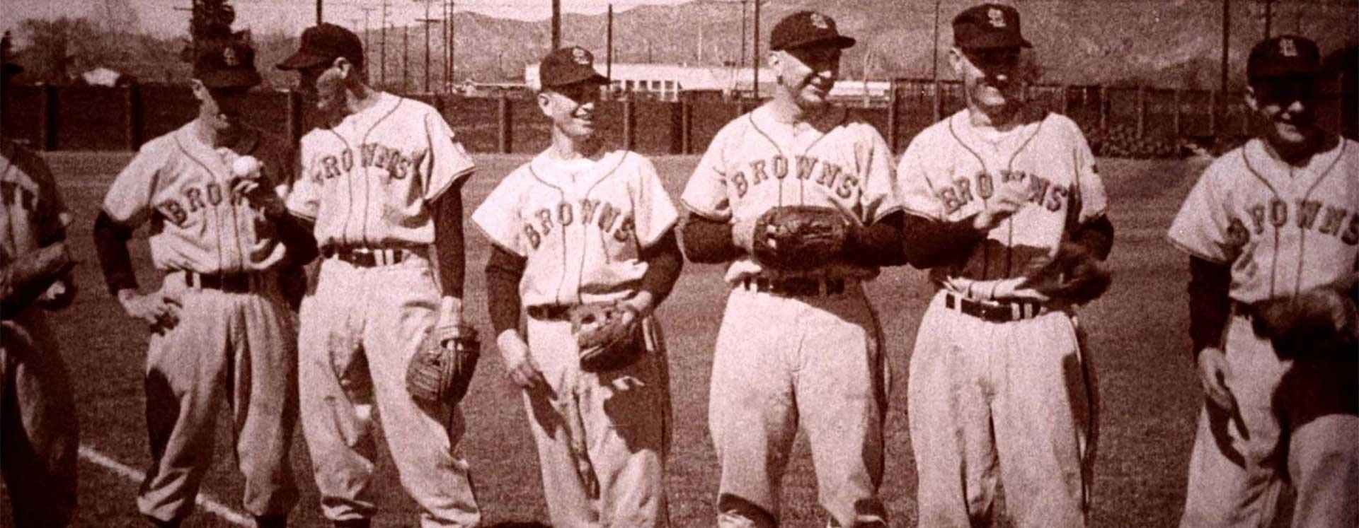 The famous world beaters St. Louis Browns