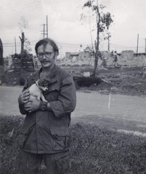 Bernie at Phu Bai, Vietnam