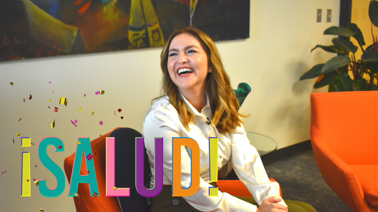 ¡Salud! Host Jenna Saucedo