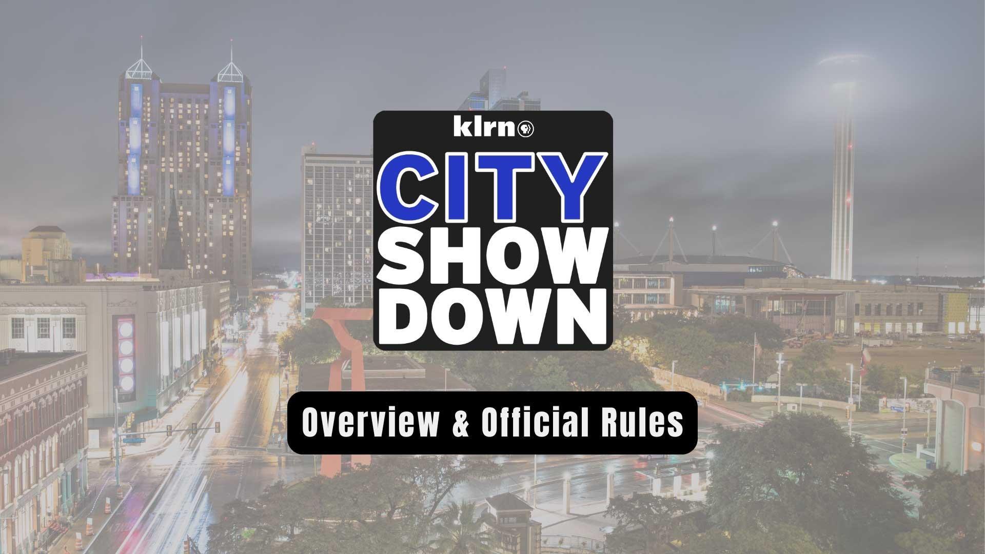 KLRN City Showdown Season 3 | Contest Overview & Rules