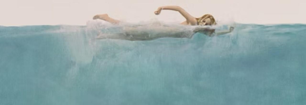 Jaws swimming