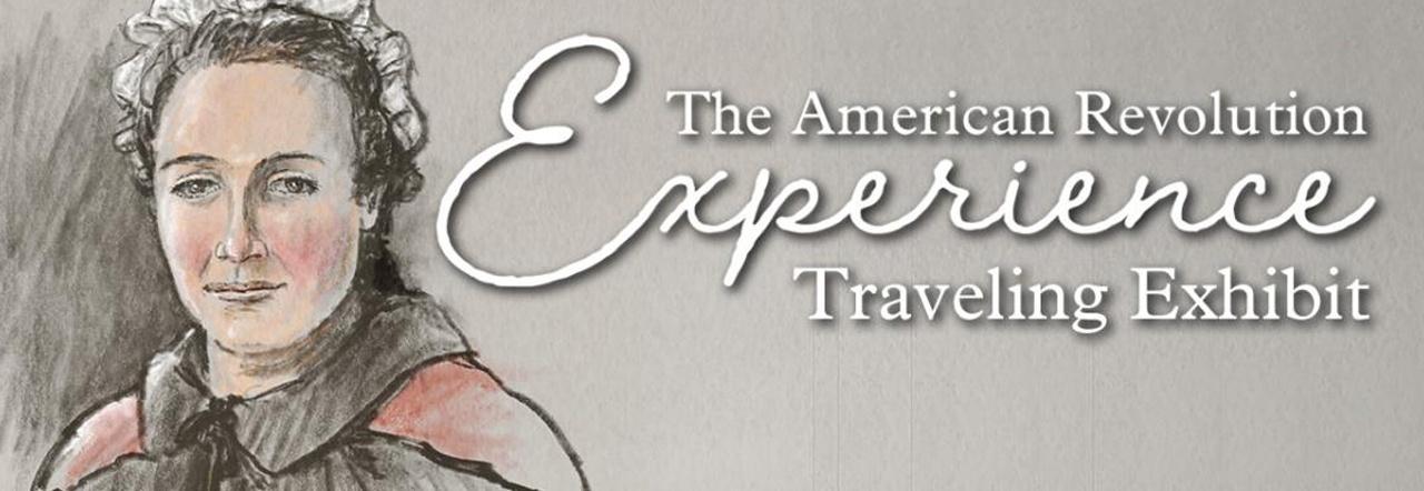 The American Revolution Experience Traveling Exhibit pencil sketch of pilgrim woman
