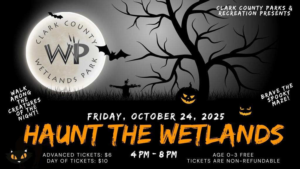 Clark County Wetlands Park Haunt the Wetlands
