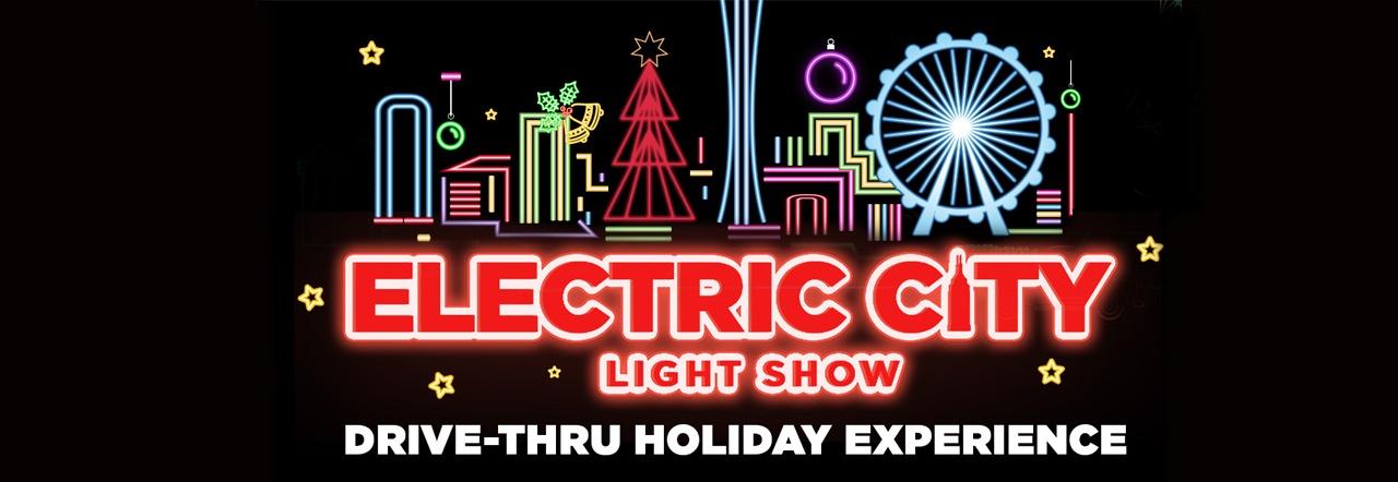 Electric City Light Show Drive-Thru Holiday Experience