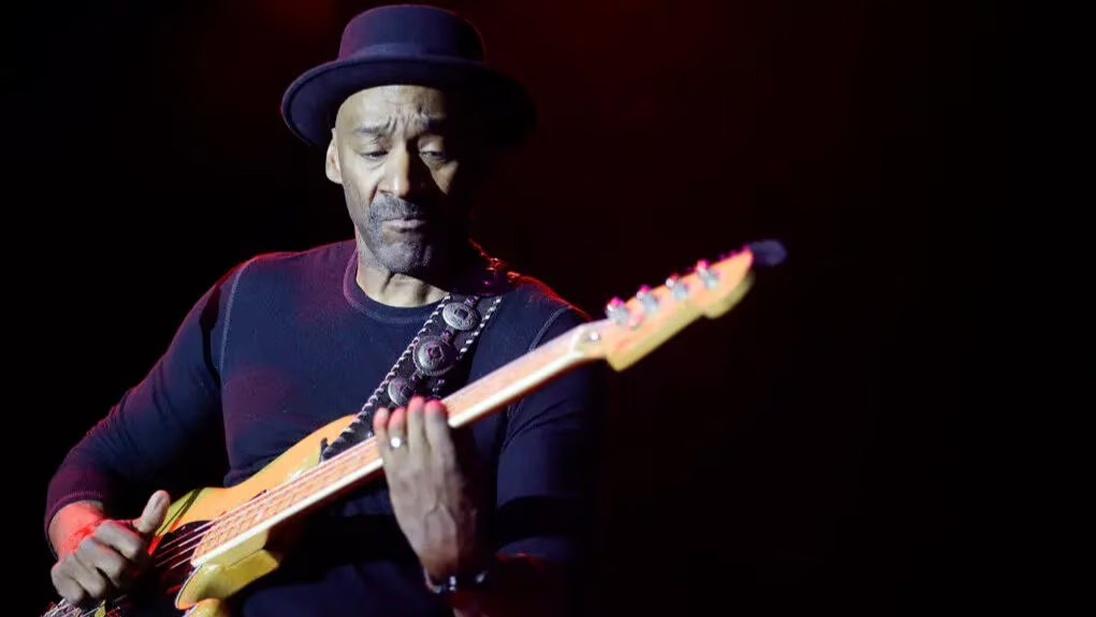 Marcus Miller playing guitar