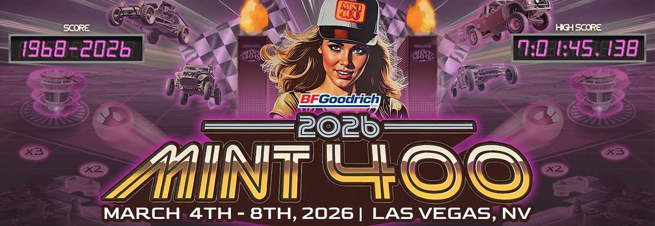BF Goodrich 2026 Mint 400 March 4th-8th, 2026 | Las Vegas