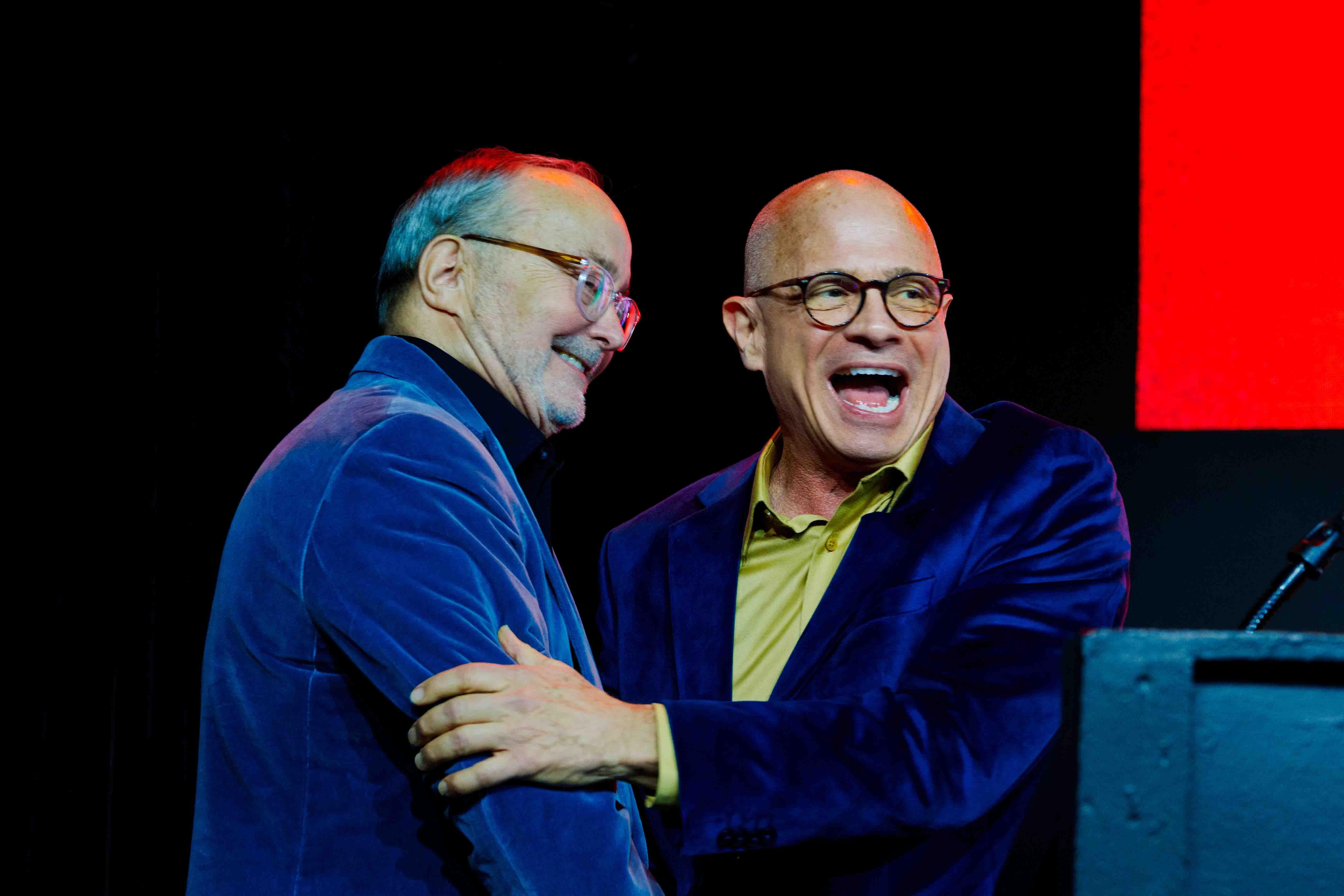 Myron Martin with John Di Domenico