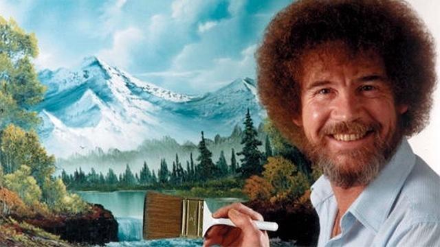 Bob Ross Virtual Paint Along
