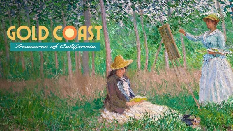 In the Woods at Giverny by Claude Monet: Gold Coast Treasures of California