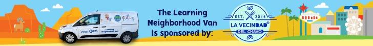 The Learning Neighborhood Van is sponsored by: La Vecindad Del Chavo