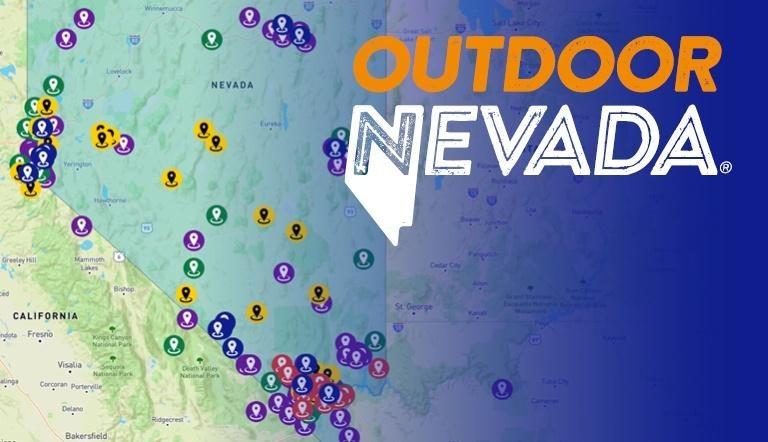 Outdoor Nevada - Map Graphic