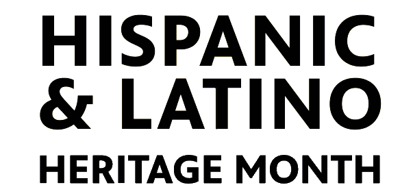 Hispanic & Latino Heritage Month logo