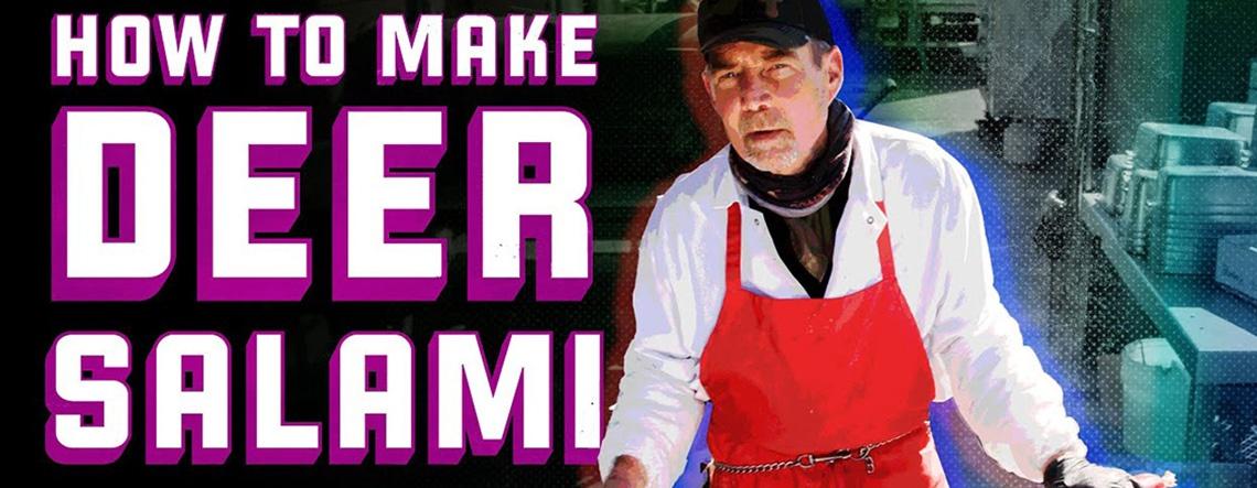 How to make Deer Salami with BBQ Maestro Chuck Frommer | John Mull’s Meats and Road Kill Grill