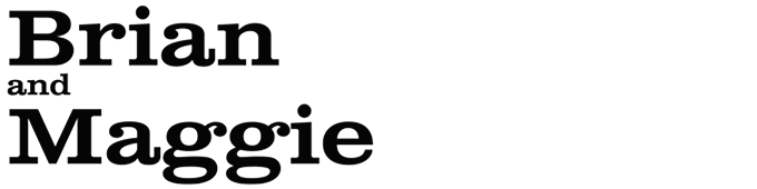 Brian and Maggie logo