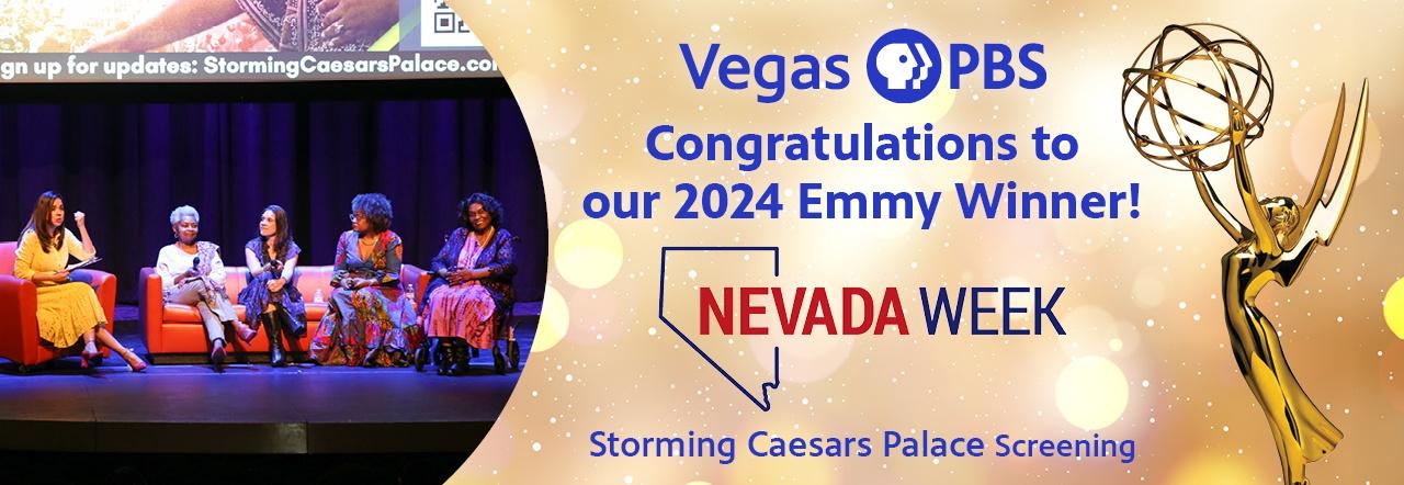Vegas PBS: Congratulations to our 2024 Emmy Winner: Storming Caesars Palace Screening