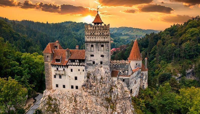 Bran Castle, often called the lair of Vlad Dracul, a 15th Century warlord who was the inspiration for Dracula.