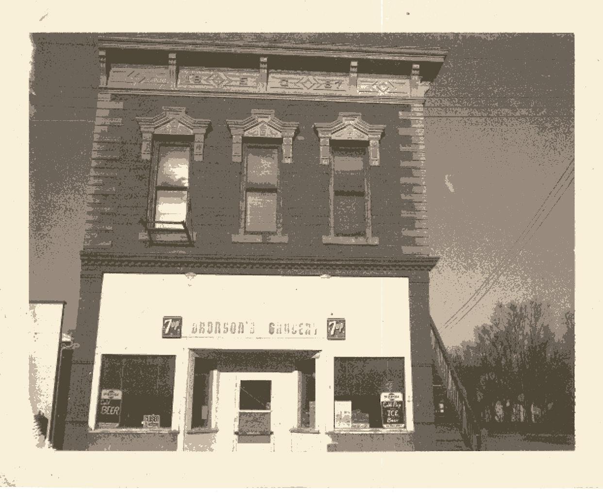 Native stone building purchased in 1981