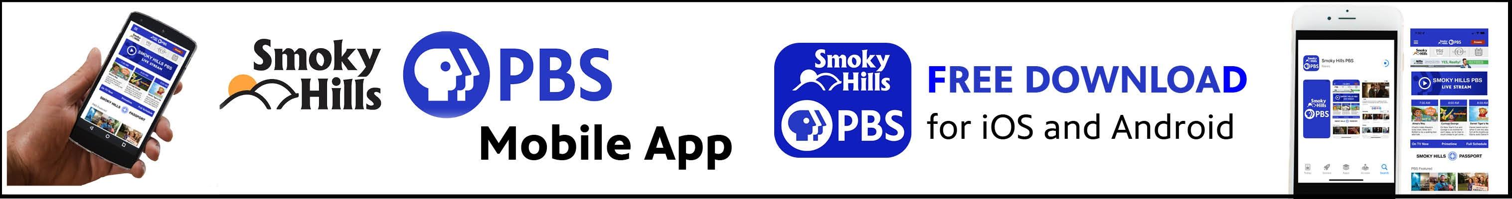 Download the Smoky Hills PBS mobile app