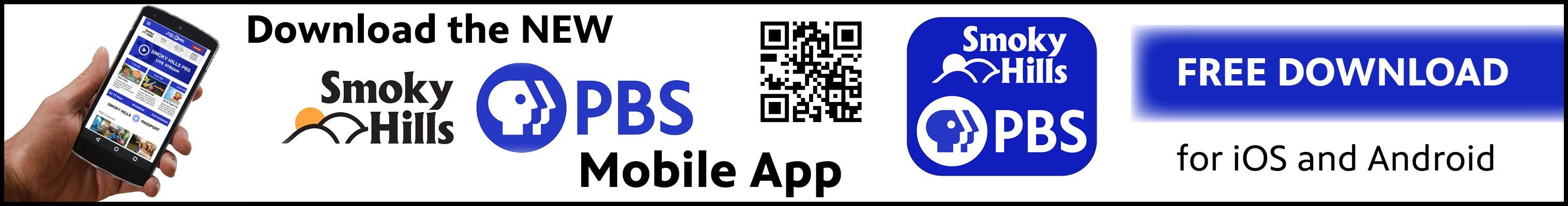 Download the NEW Smoky Hills PBS app