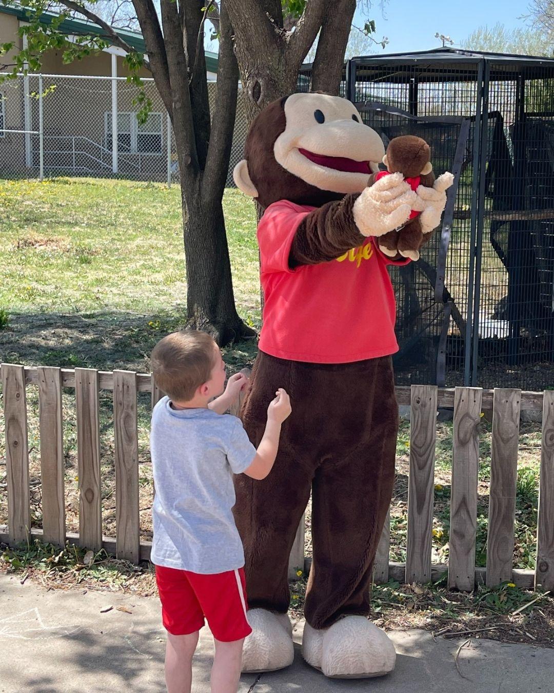 Curious George with Plush
