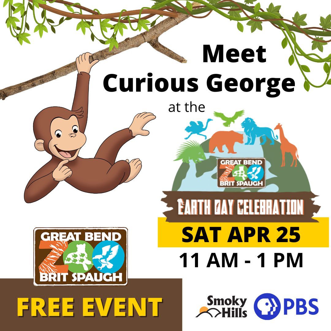 Curious George coming to the Great Bend Zoo