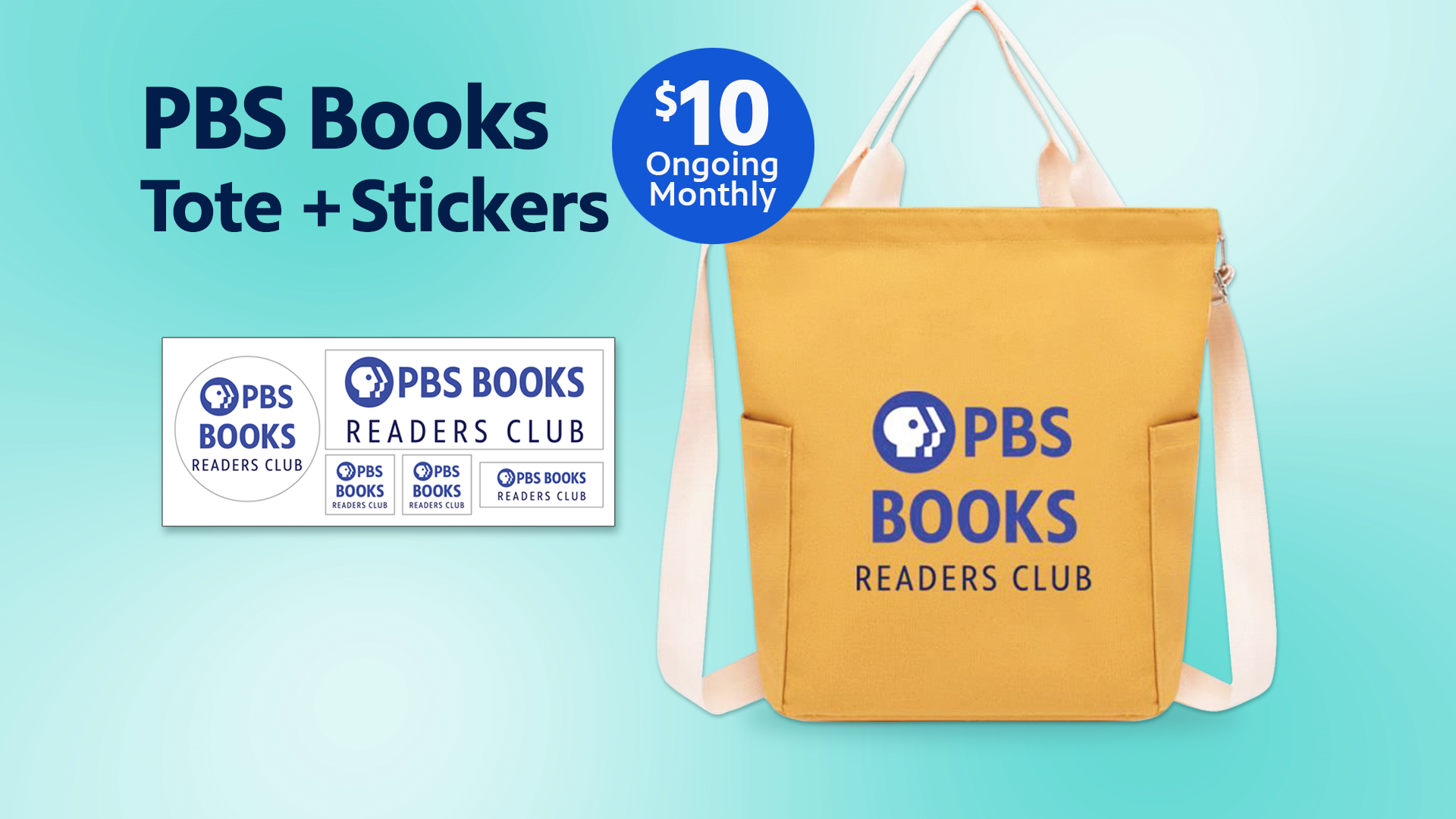 PBS TOTE + Stickers