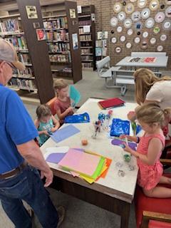 Family Fun Day in Phillipsburg - craft time