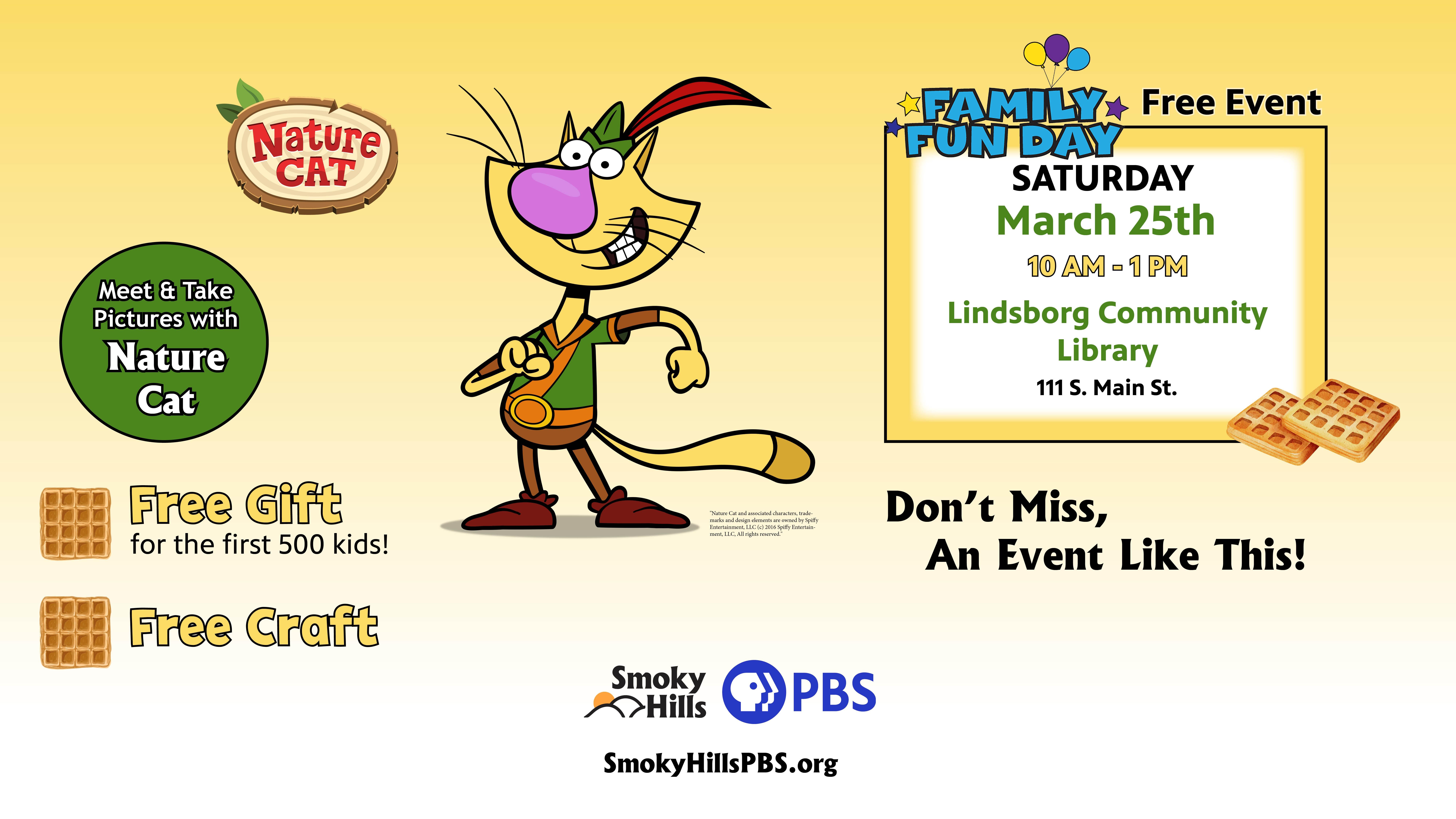 Family Fun Day in Lindsborg on March 25th 10 am - 1 pm