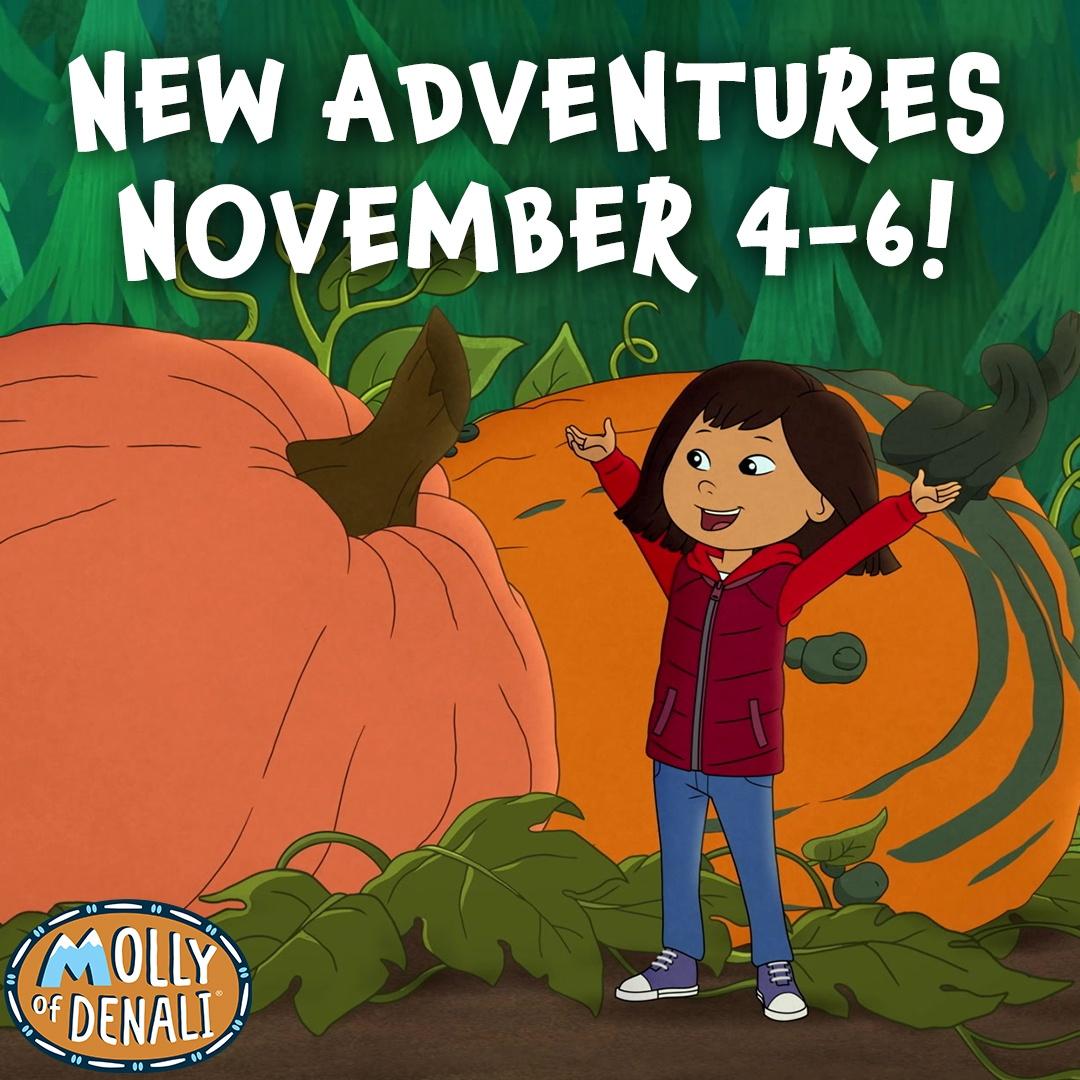 New episodes of Molly of Denali