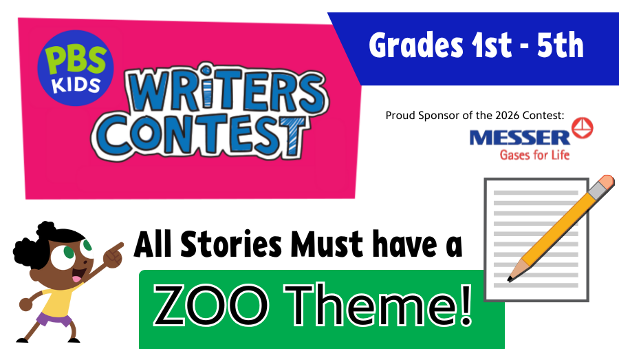 Writers Contest - kids in grades 1st-5th