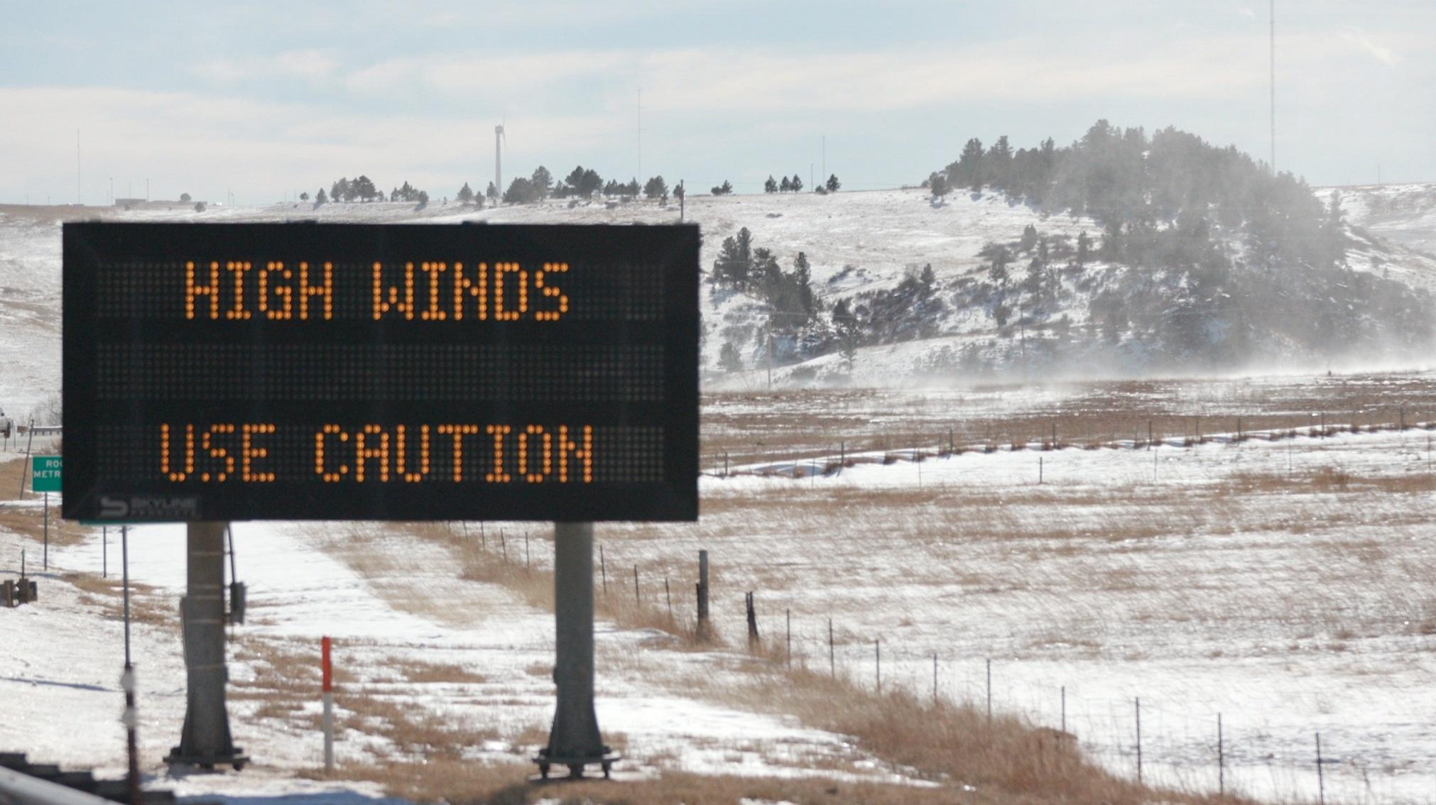 High winds are not unusual in the Colorado winter, but they become especially worrisome when paired with drought and fire.