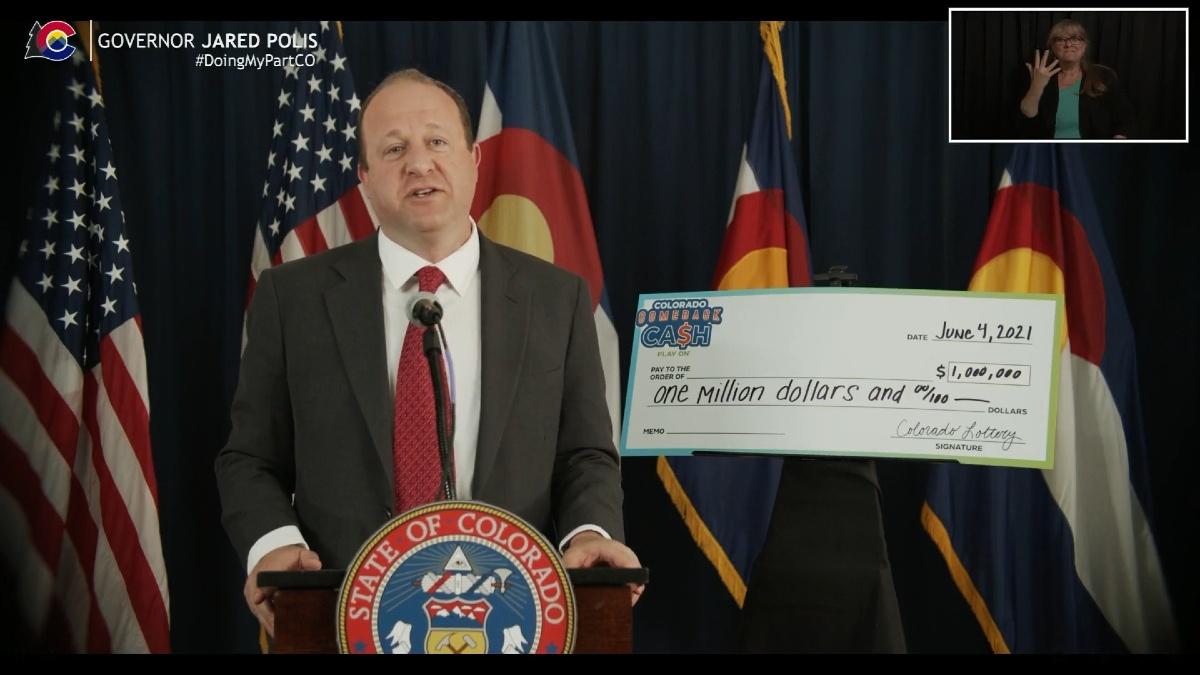 Governor Jared Polis announces Colorado Comeback Cash