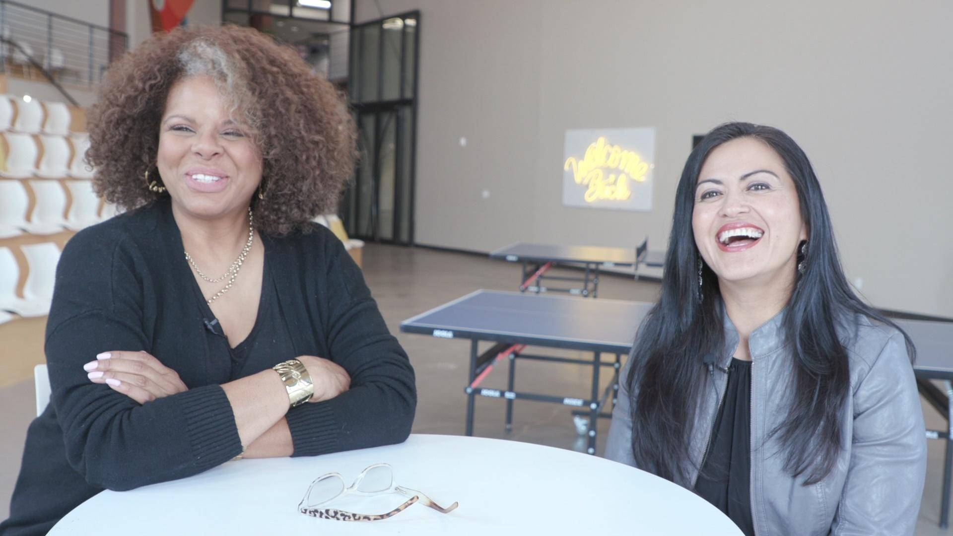 Barbara Brooks, left, and Guadalupe Hirt paired up four years ago to start SecondActWomen, a business community that connects women as they navigate life, careers and relationships.