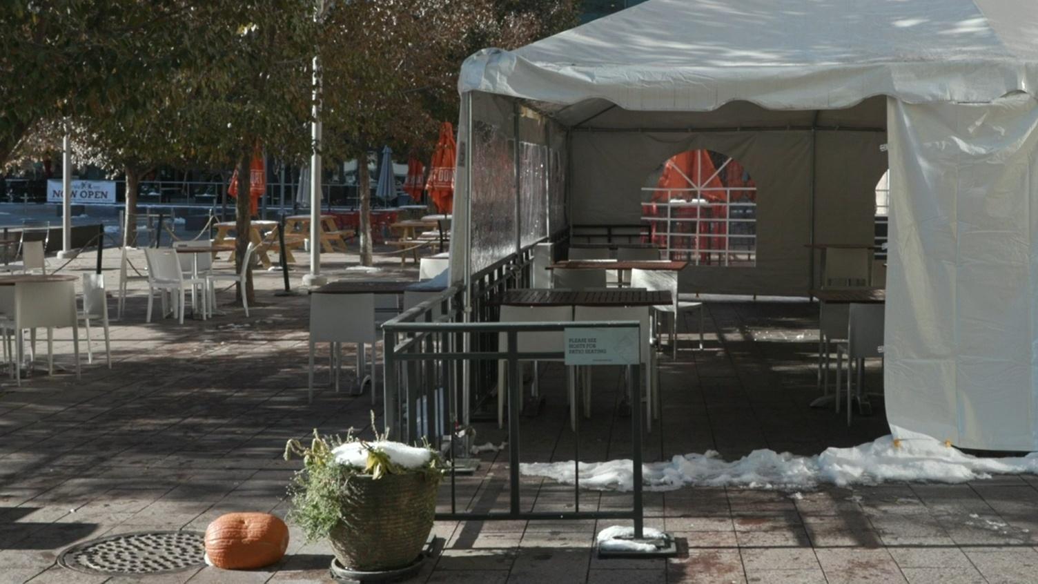 Denver's outdoor dining program is here to stay.