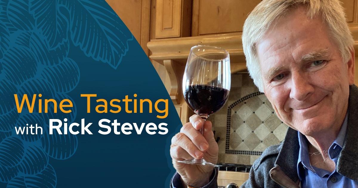 Wine tasting with Rick Steves