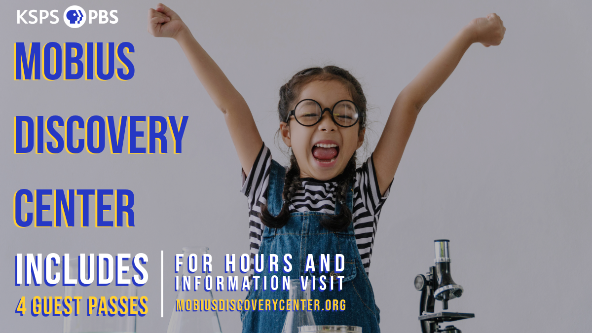 4 tickets to Mobius Discovery Center