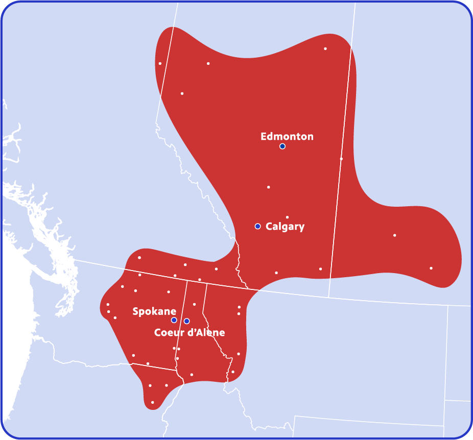 KSPS Coverage Map