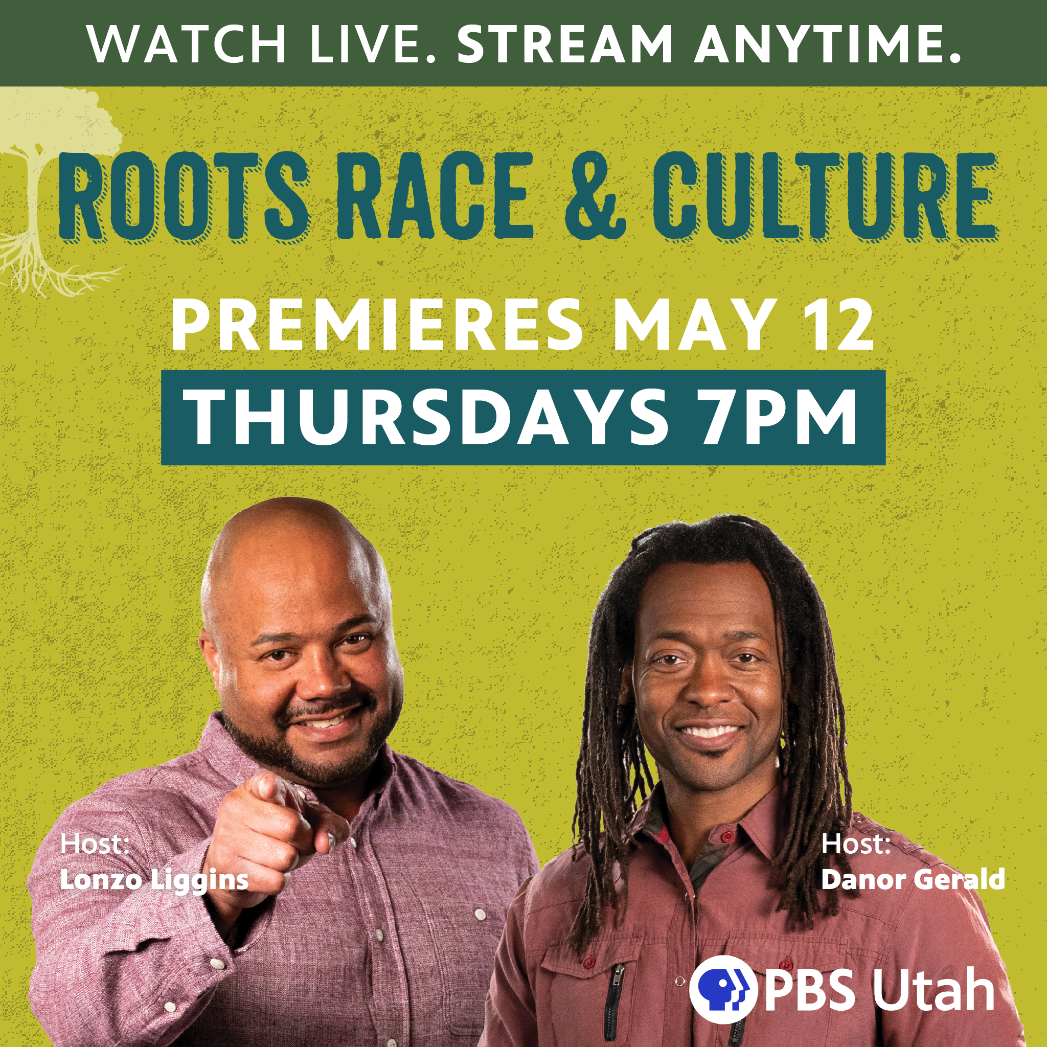 New Talk Show from PBS Utah! Roots, Race & Culture