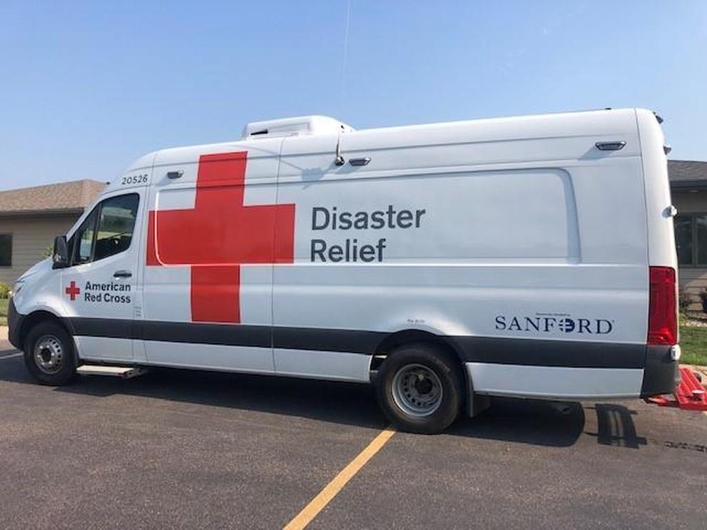 Red Cross Gets New Emergency Response Vehicle