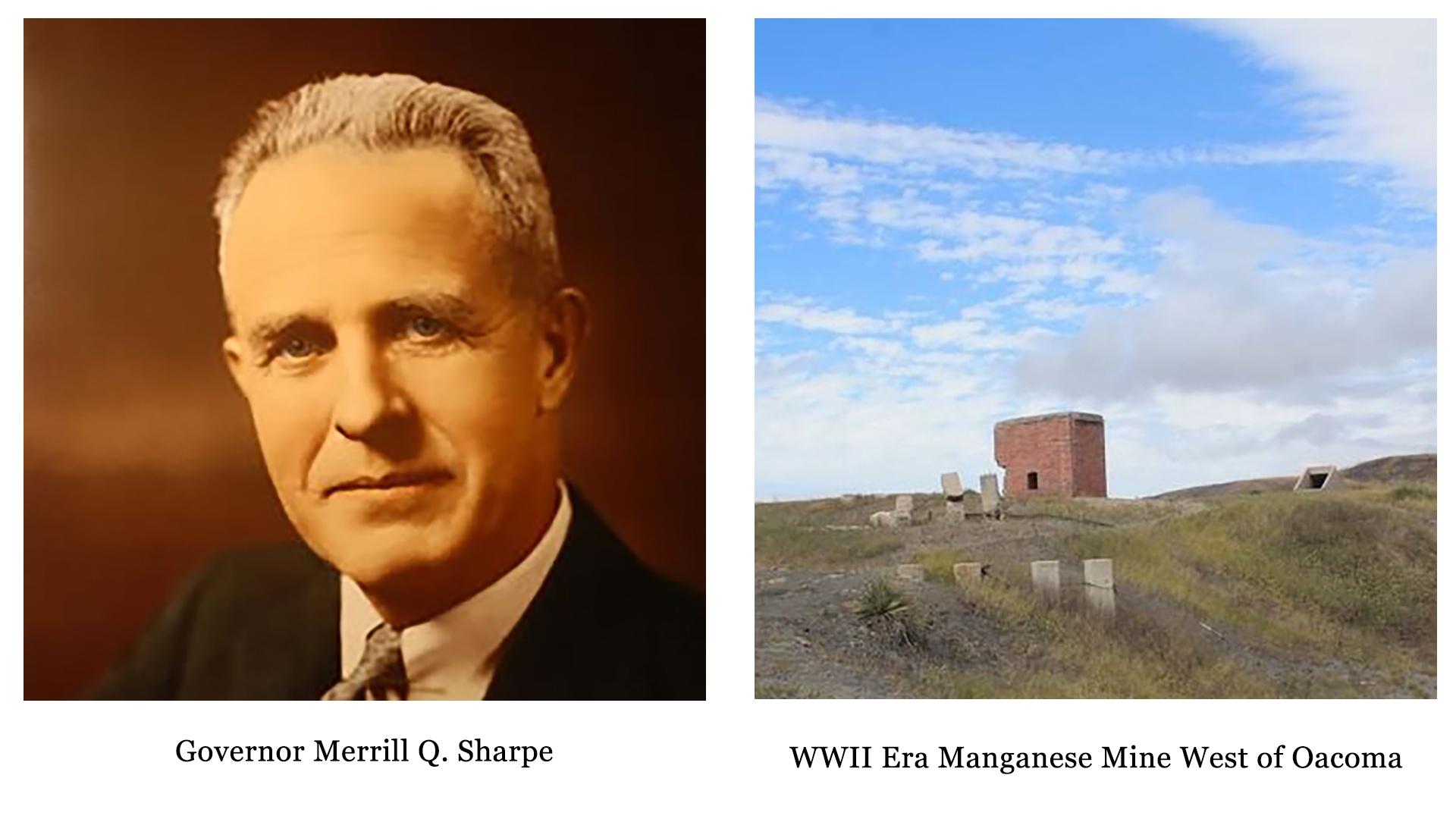 Merrill Sharpe and abandoned MG mine