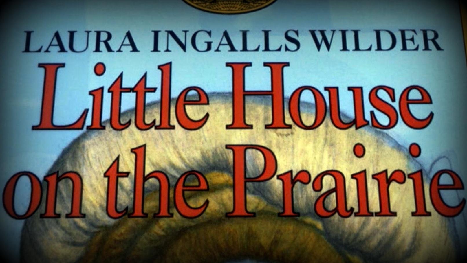 Little House on the Prairie book cover. 