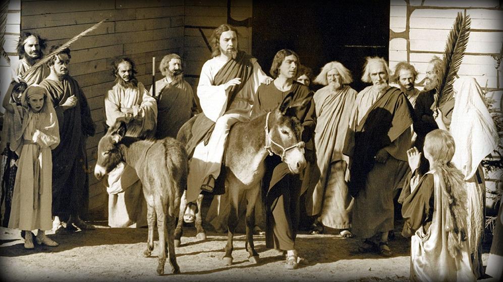 Archival photos of the Black Hills Passion Play. 