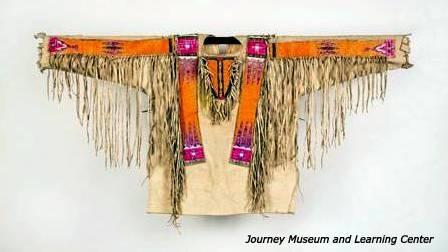 Decorative Native American shirt. 