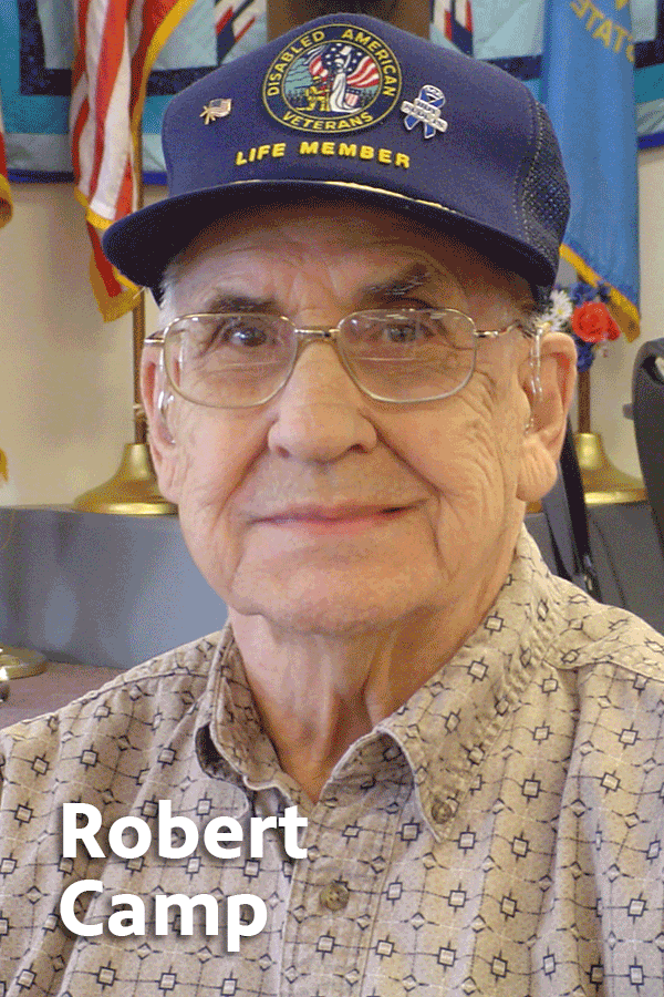Photo of WWII Veteran Robert Camp.