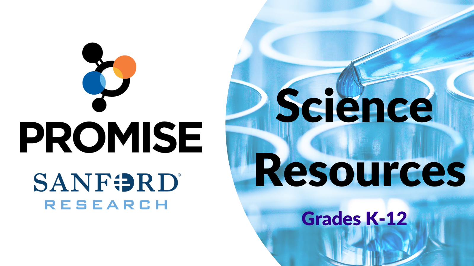 Decorative graphic for Sanford Promise Science Resources