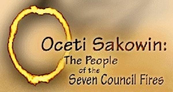 Decorative Logo - Says Oceti Sakowin: The People of the Seven Council Fires